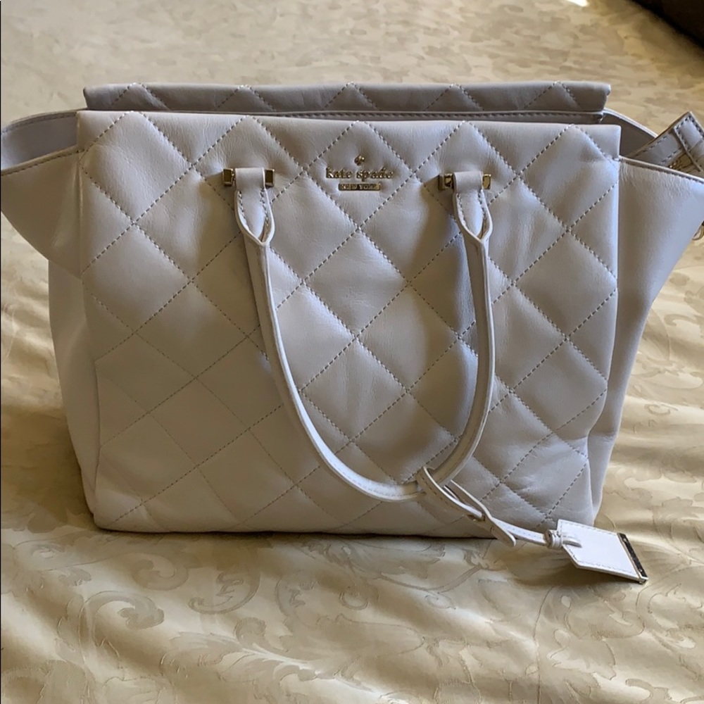 Soft white/cream leather Kate Spade Bag